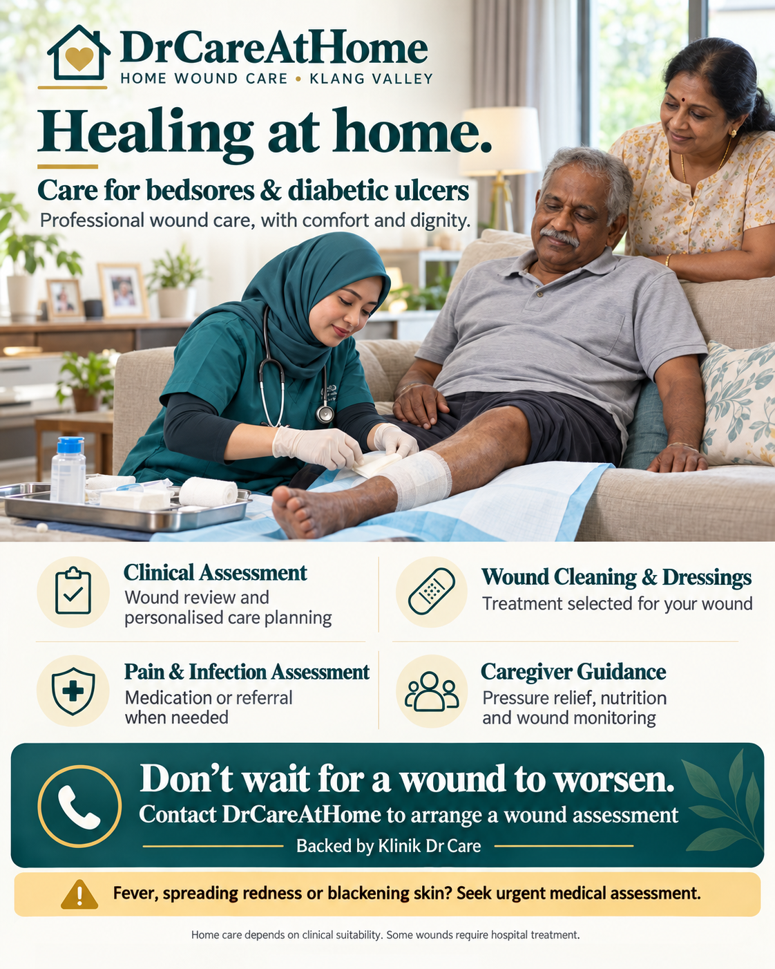 Wound care at home